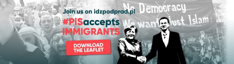PiS took in the HIGHEST number of IMMIGRANTS in the European Union! [Download the leaflet]