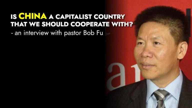 Pastor Bob Fu: IS CHINA A CAPITALIST COUNTRY?