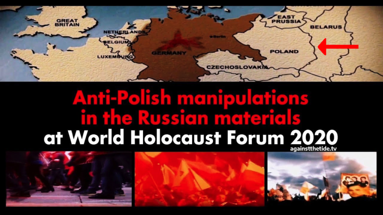 Anti-Polish manipulations in the Russian materials at World Holocaust Forum 2020