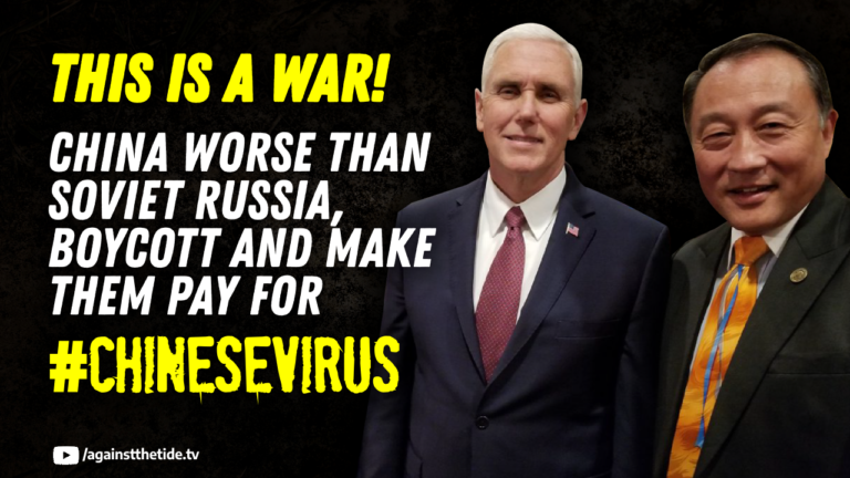 This is a war. China is worse than Soviet Russia. Boycott and make them pay for #ChineseVirus!