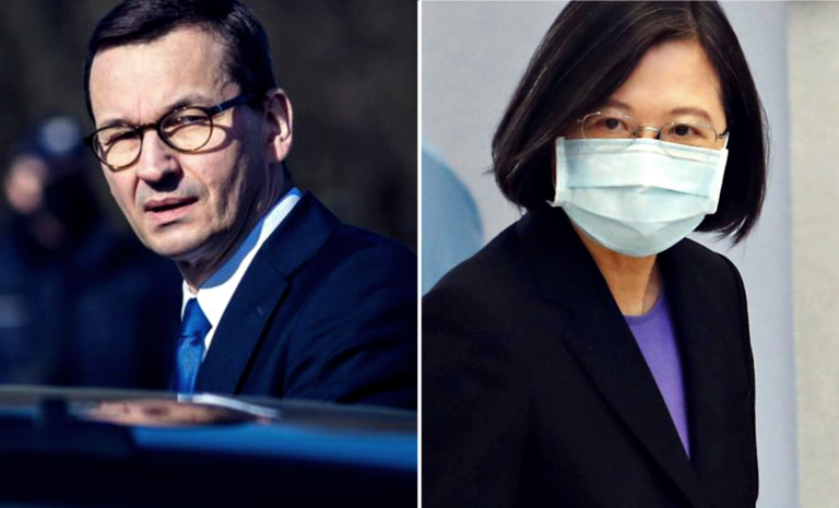 Taiwan helps Poland with the pandemic. And the Law and Justice government insult Taiwan, calling it part of communist China!