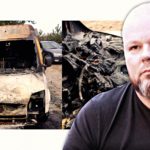 mini notka – Car of a Christan from Against the Tide TV was burned down