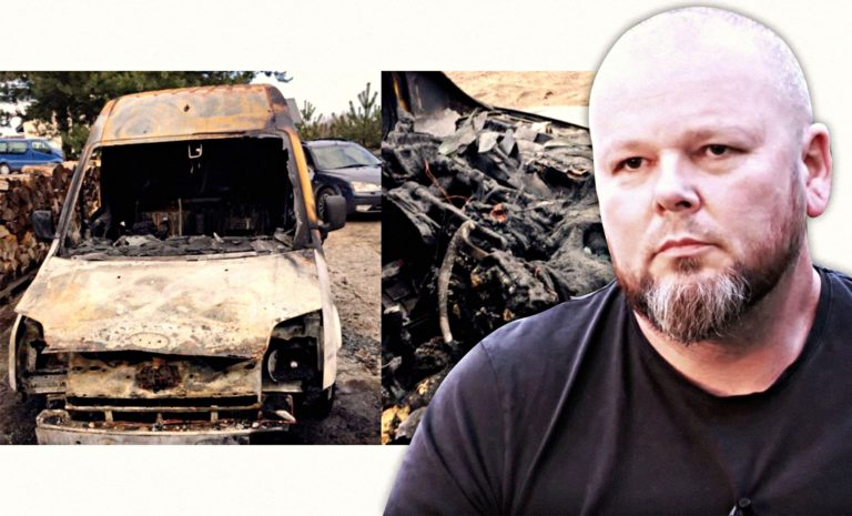 Car of a Christan from Against the Tide TV was burned down: “Police didn’t even come to collect evidence. I’m very dissatisfied with the prosecutor’s office.”