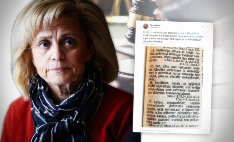 Finnish minister: I’m facing two years in prison for Bible verses!
