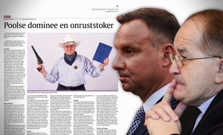 “Polish pastor and troublemaker”, the FOREIGN media about Paweł Chojecki’s trial