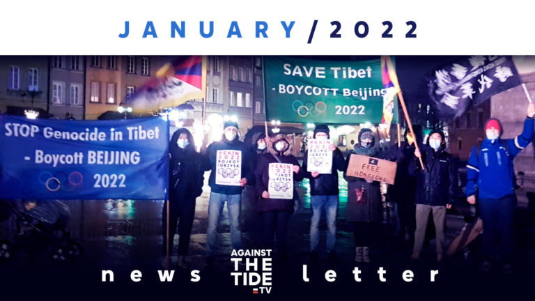 AGAINST THE TIDE TV NEWSLETTER – JANUARY 2022