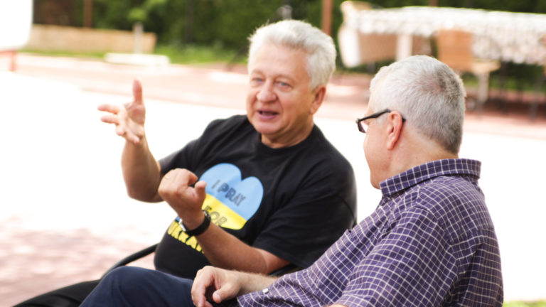 “Poland was the first to help us and that’s why we want to start it with you!” – the rector of the largest Bible seminary in Ukraine and pastor Chojecki announce a joint project