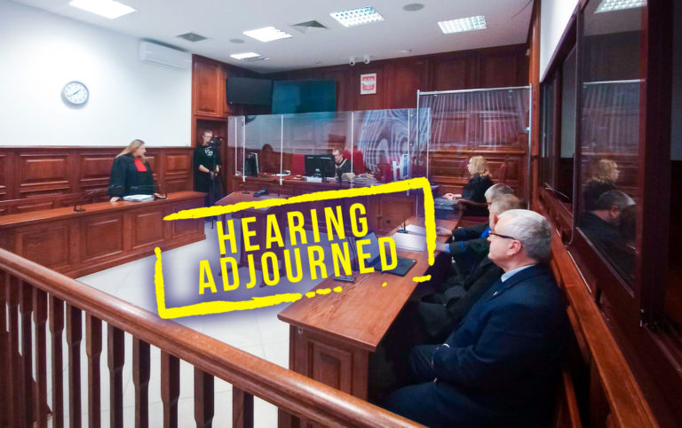 The hearing in Pastor Chojecki’s case has taken place! There is a court decision!